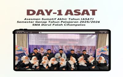 DAY-1 ASAT Genap 2025/2026: Kebersamaan Pengawas Mengawali Pelaksanaan Asesmen Sumatif Akhir Tahun di SMA Darul Falah Cihampelas