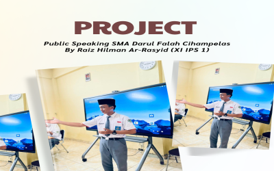 Melatih Suara, Membangun Percaya Diri: Project Public Speaking SMA Darul Falah Cihampelas